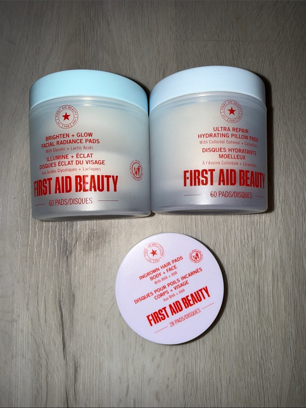 First Aid Beauty Skincare Pads Trio